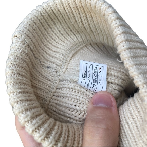 Ugg Classic Argyle Knit Boots Size 7 White Cream - Picture 7 of 8